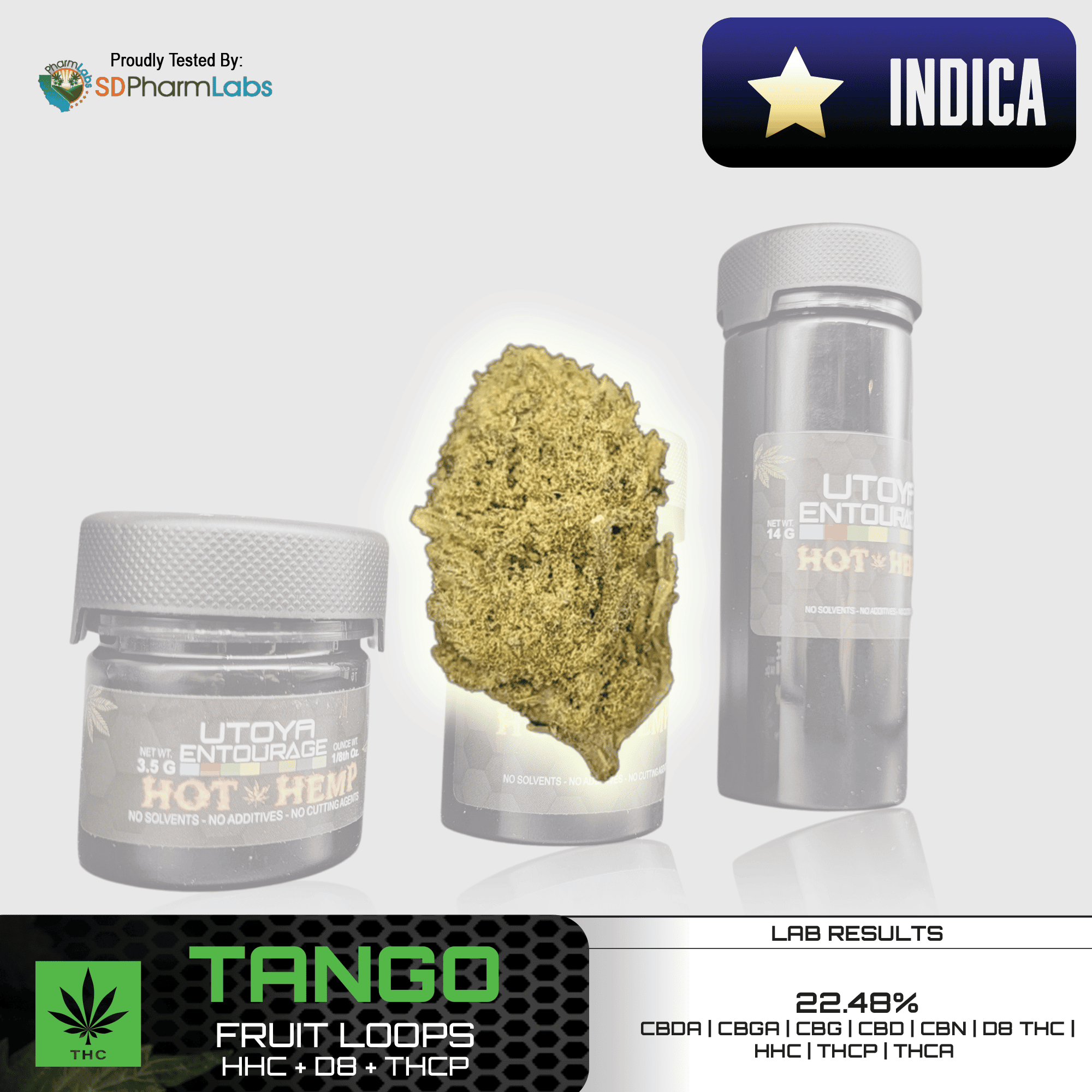 Fruit Loops THCP Flower [TANGO] Utoya Wholesale Hemp Products