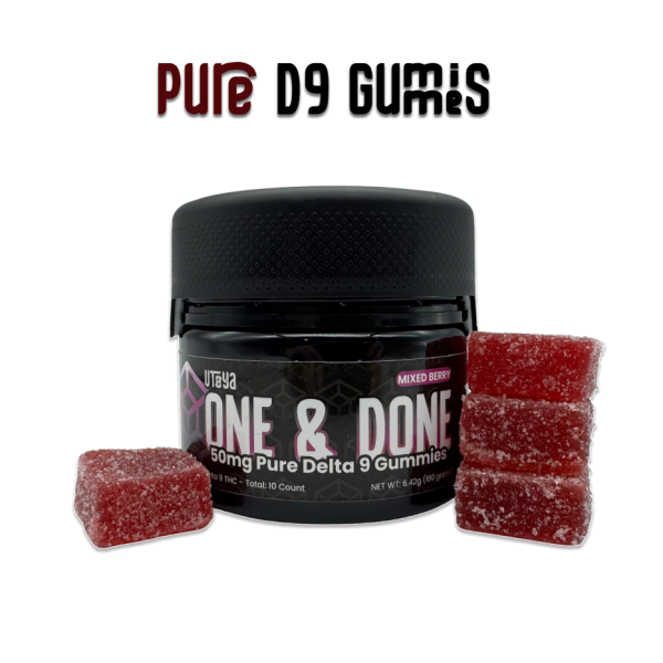 50 mg Delta 9 Mixed Berry Gummies