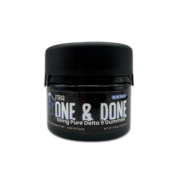 D9 Blue Raspberry Gummies